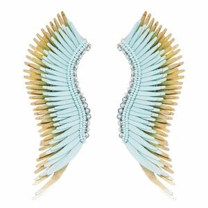 Mignonne Gavigan Madeline Blue & Gold Earrings